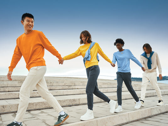 Etosh lightweight recycled cotton crew neck - Custom Wood Designs