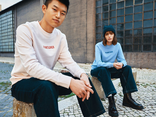 Etosh lightweight recycled cotton crew neck - Custom Wood Designs