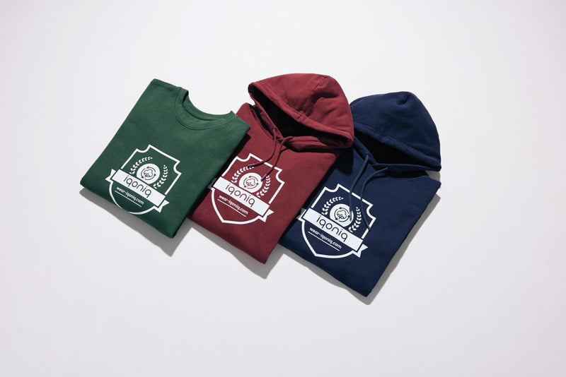 Load image into Gallery viewer, Jaspe recycled cotton hoodie - Custom Wood Designs
