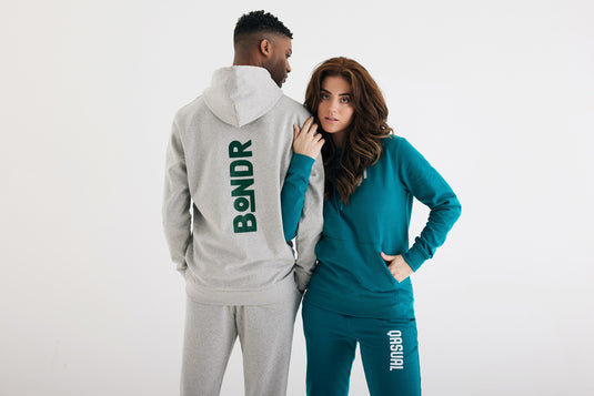 Jaspe recycled cotton hoodie - Custom Wood Designs