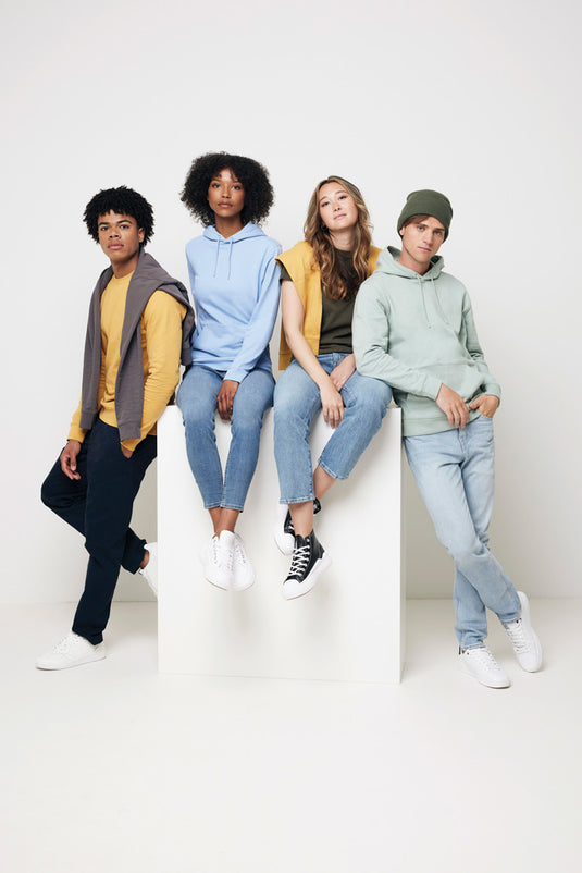 Jaspe recycled cotton hoodie - Custom Wood Designs