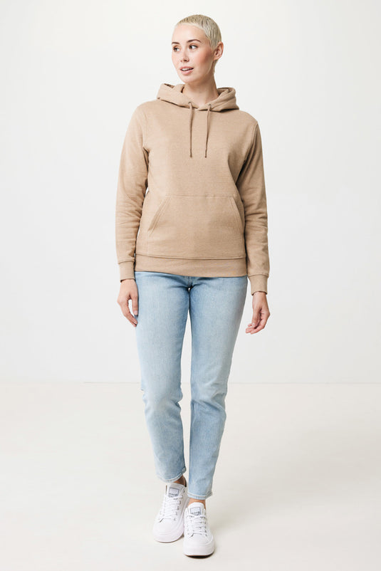Torre recycled cotton hoodie undyed - Custom Wood Designs