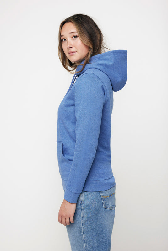 Torre recycled cotton hoodie undyed - Custom Wood Designs