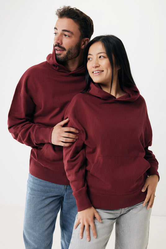 Yoh recycled cotton relaxed hoodie - Custom Wood Designs