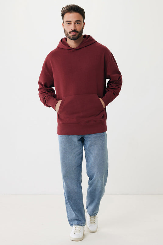 Yoh recycled cotton relaxed hoodie - Custom Wood Designs