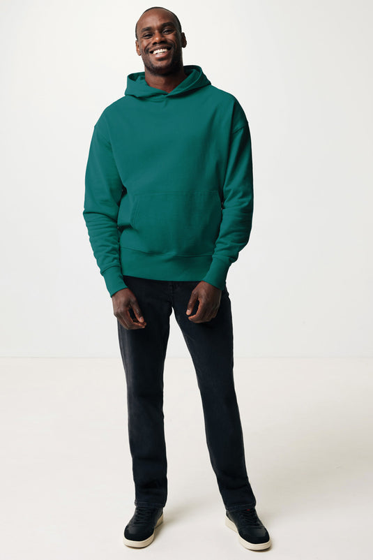 Yoh recycled cotton relaxed hoodie - Custom Wood Designs