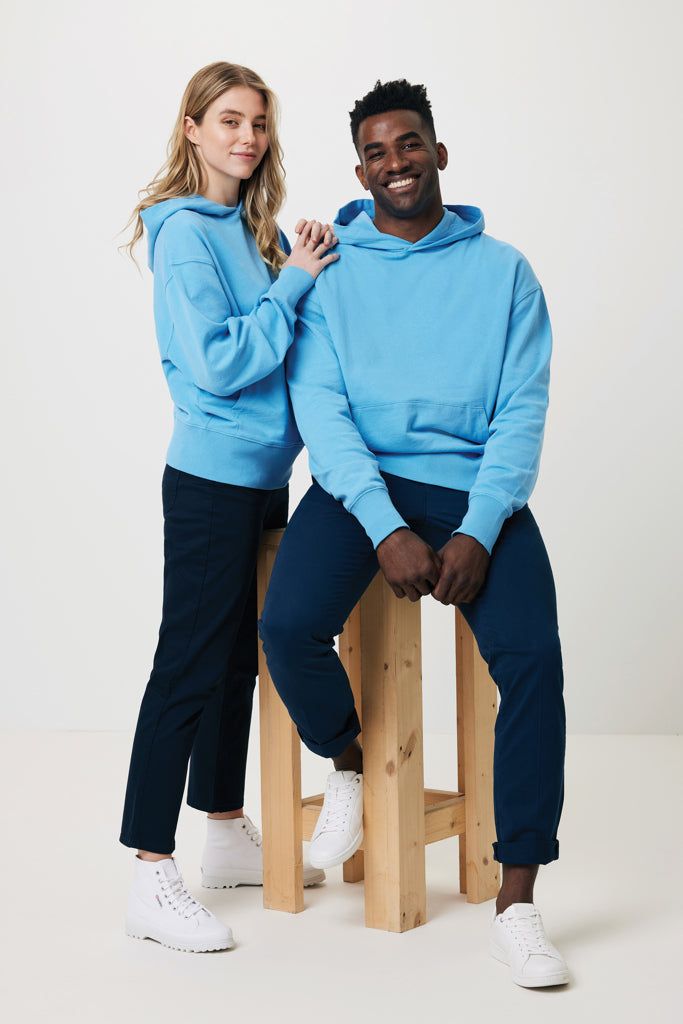 Load image into Gallery viewer, Yoh recycled cotton relaxed hoodie - Custom Wood Designs
