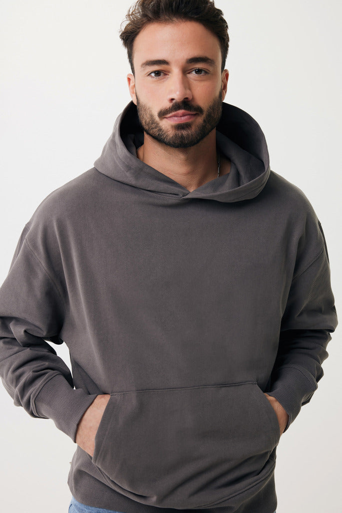 Load image into Gallery viewer, Yoh recycled cotton relaxed hoodie - Custom Wood Designs
