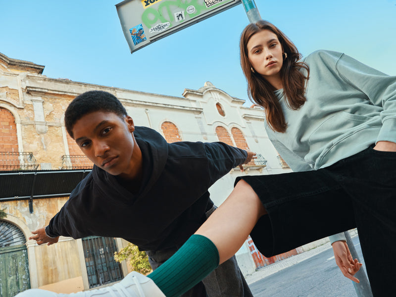 Load image into Gallery viewer, Yoh recycled cotton relaxed hoodie - Custom Wood Designs
