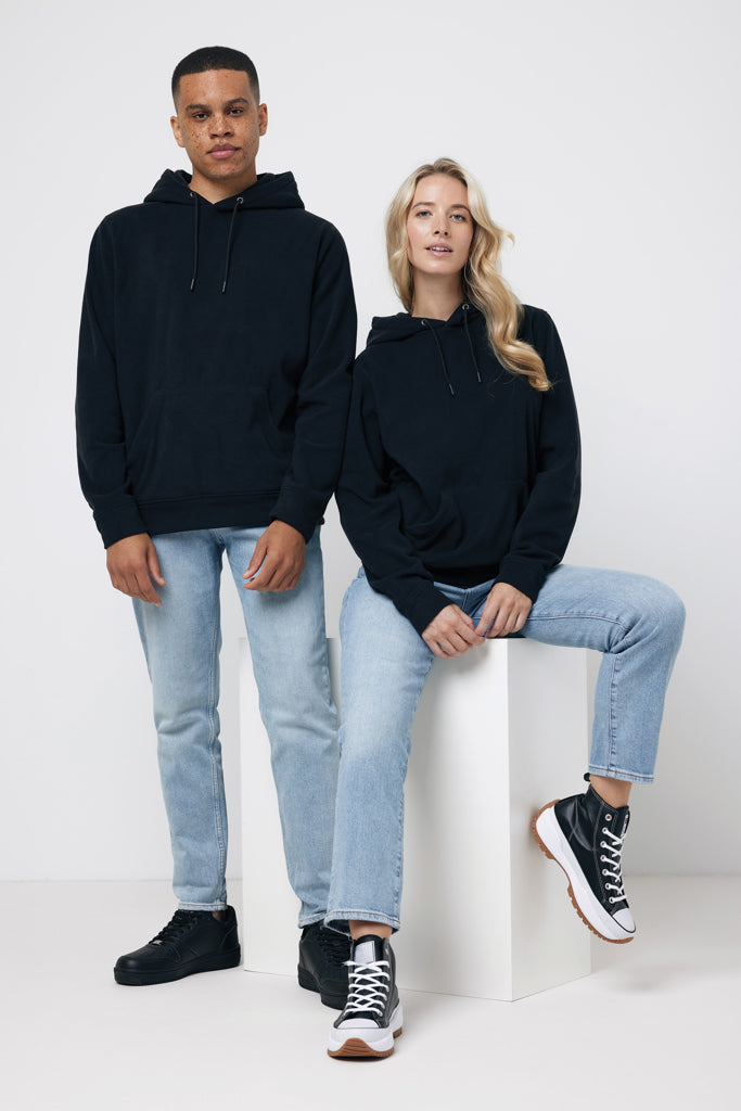 Load image into Gallery viewer, Trivo recycled polyester microfleece hoodie - Custom Wood Designs
