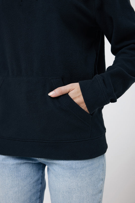 Trivo recycled polyester microfleece hoodie - Custom Wood Designs