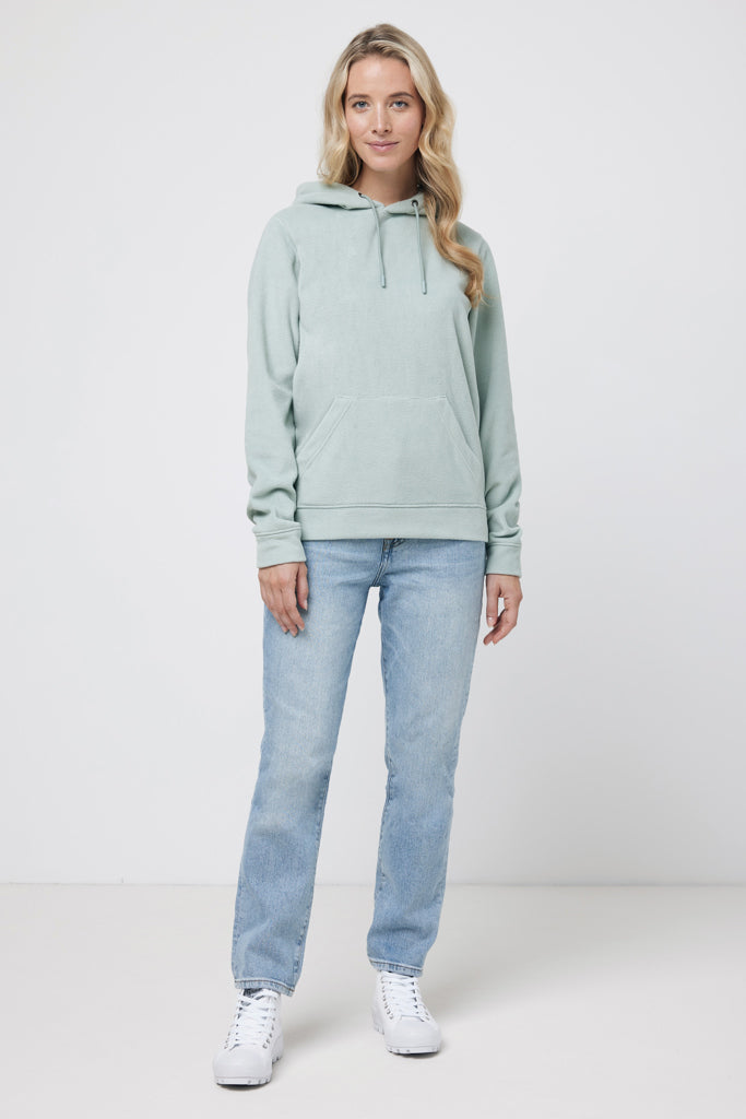 Load image into Gallery viewer, Trivo recycled polyester microfleece hoodie - Custom Wood Designs
