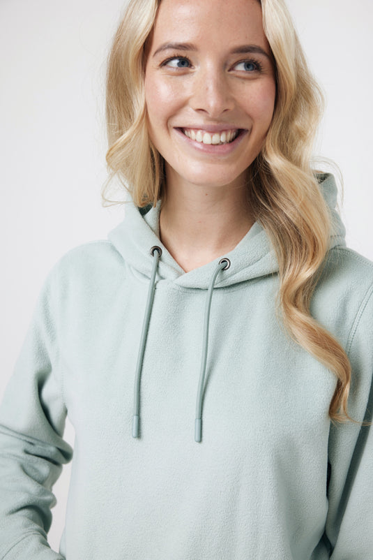 Trivo recycled polyester microfleece hoodie - Custom Wood Designs