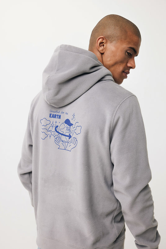Trivo recycled polyester microfleece hoodie - Custom Wood Designs