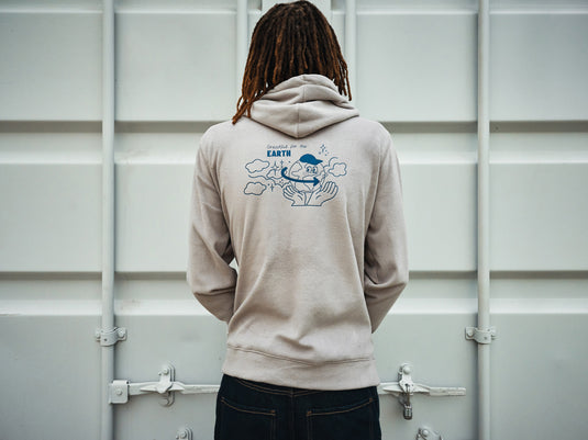 Trivo recycled polyester microfleece hoodie - Custom Wood Designs