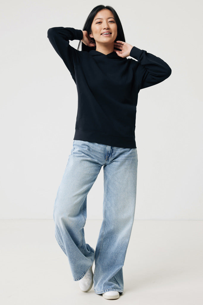 Load image into Gallery viewer, Recycled cotton hoodie with sidepockets - Custom Wood Designs
