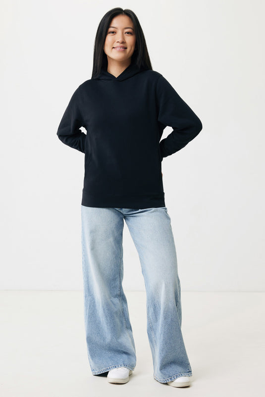 Recycled cotton hoodie with sidepockets - Custom Wood Designs