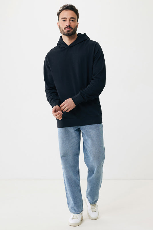 Recycled cotton hoodie with sidepockets - Custom Wood Designs