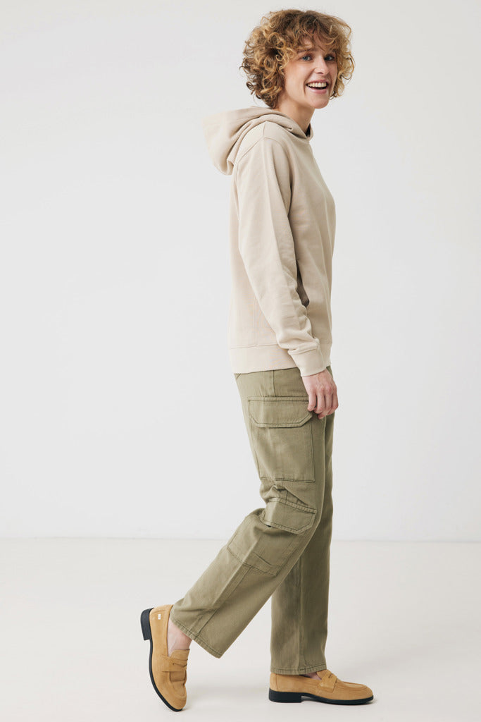 Load image into Gallery viewer, Recycled cotton hoodie with sidepockets - Custom Wood Designs
