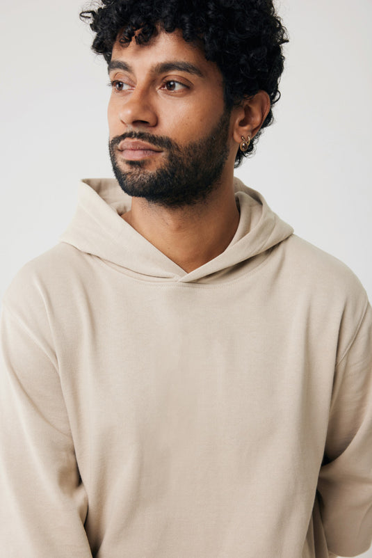 Recycled cotton hoodie with sidepockets - Custom Wood Designs