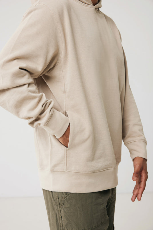 Recycled cotton hoodie with sidepockets - Custom Wood Designs