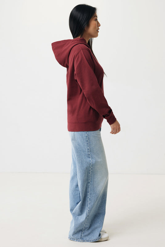 Recycled cotton hoodie with sidepockets - Custom Wood Designs