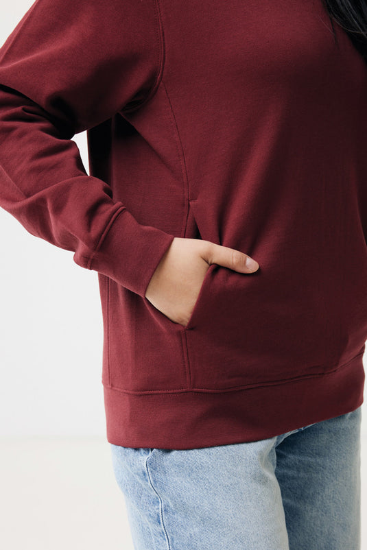 Recycled cotton hoodie with sidepockets - Custom Wood Designs