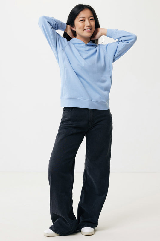 Recycled cotton hoodie with sidepockets - Custom Wood Designs