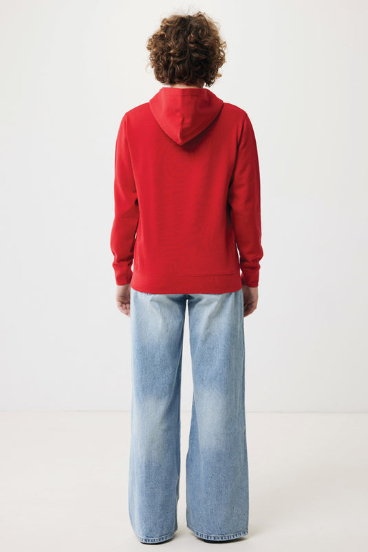 Recycled cotton hoodie with sidepockets - Custom Wood Designs