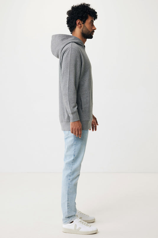 Recycled cotton hoodie with sidepockets - Custom Wood Designs