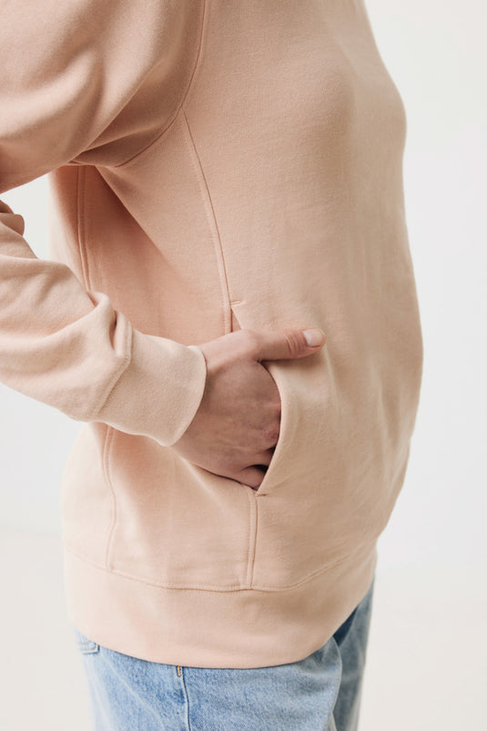 Recycled cotton hoodie with sidepockets - Custom Wood Designs