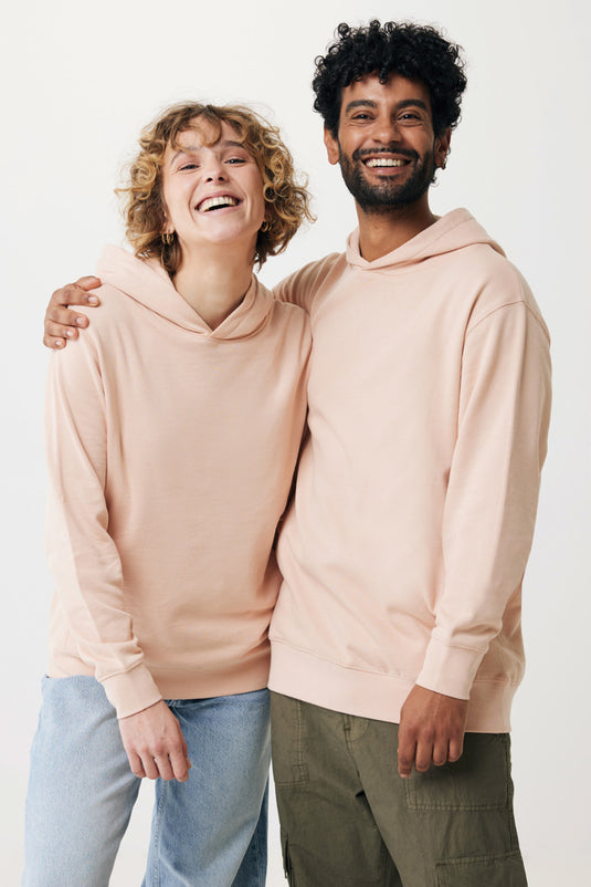 Recycled cotton hoodie with sidepockets - Custom Wood Designs