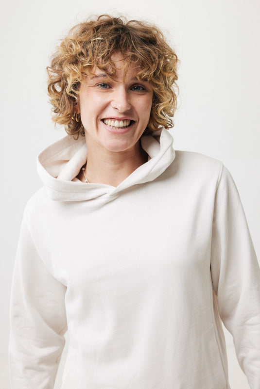 Recycled cotton hoodie with sidepockets - Custom Wood Designs