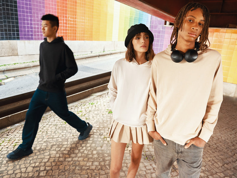 Load image into Gallery viewer, Recycled cotton hoodie with sidepockets - Custom Wood Designs
