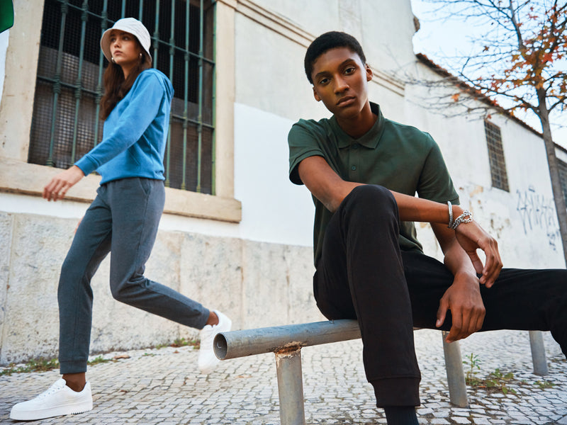 Load image into Gallery viewer, Coope recycled cotton jogger - Custom Wood Designs
