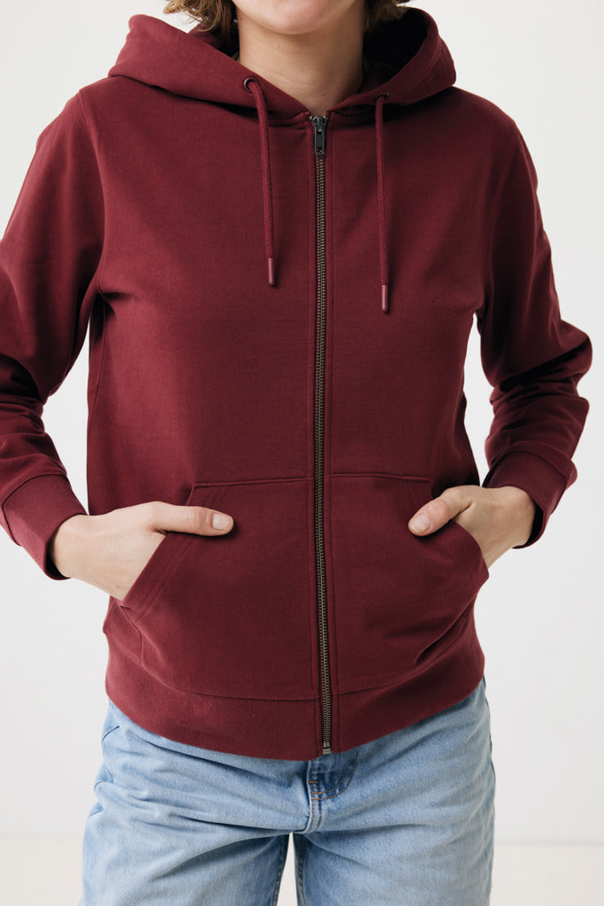 Load image into Gallery viewer, Abisk recycled cotton zip through hoodie - Custom Wood Designs
