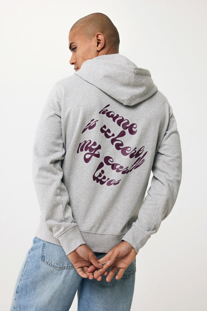 Load image into Gallery viewer, Abisk recycled cotton zip through hoodie - Custom Wood Designs
