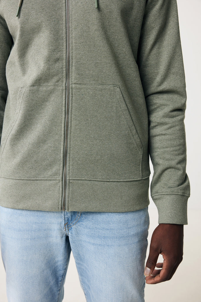 Load image into Gallery viewer, Abisk recycled cotton zip through hoodie - Custom Wood Designs
