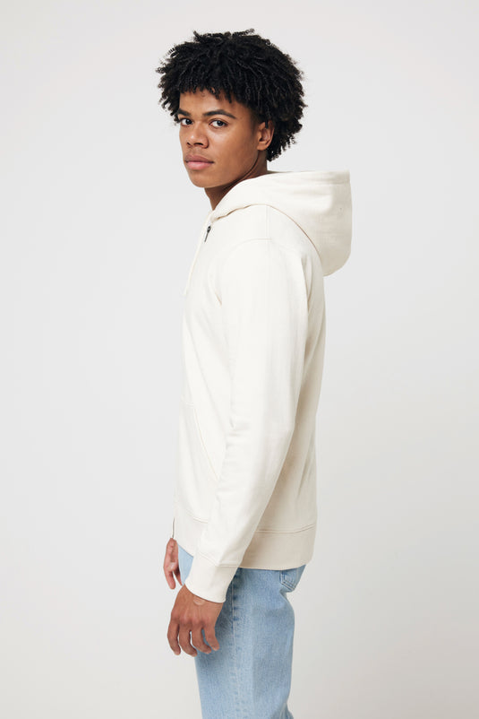 Abisk recycled cotton zip through hoodie - Custom Wood Designs