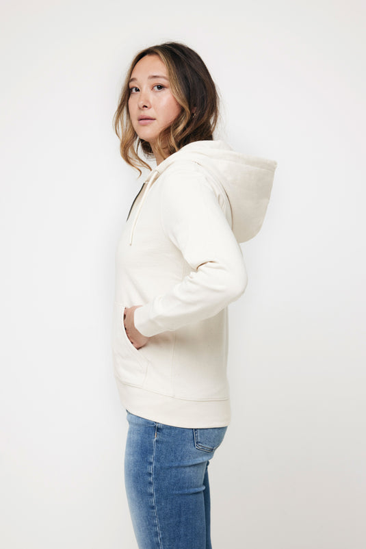Abisk recycled cotton zip through hoodie - Custom Wood Designs