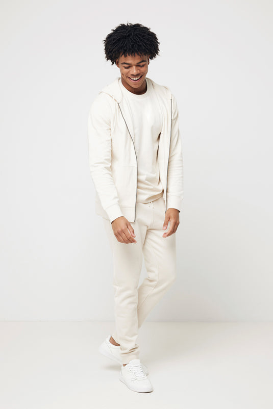 Abisk recycled cotton zip through hoodie - Custom Wood Designs