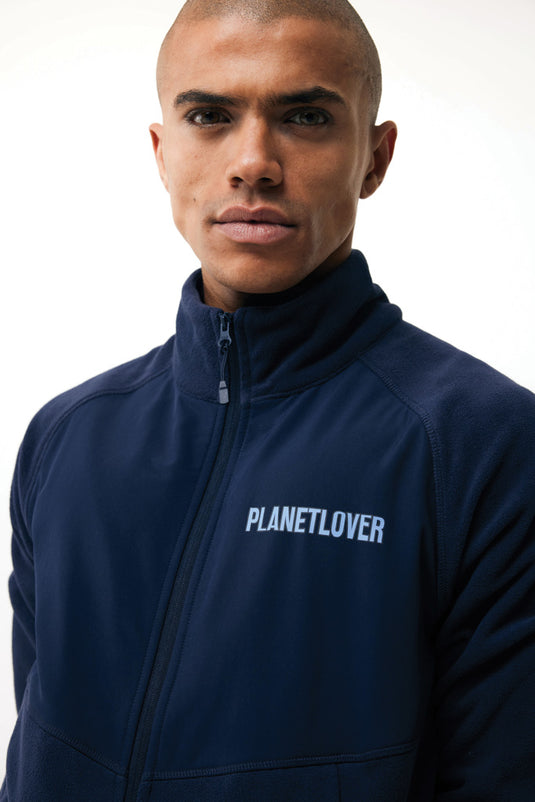 Talun recycled polyester microfleece zip through - Custom Wood Designs