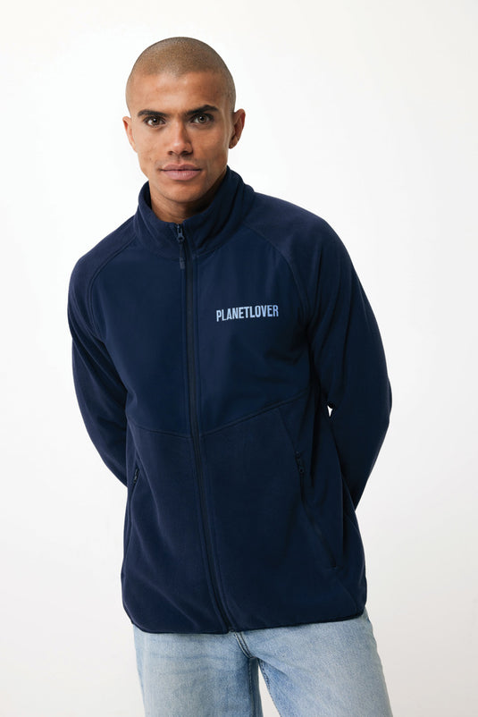 Talun recycled polyester microfleece zip through - Custom Wood Designs