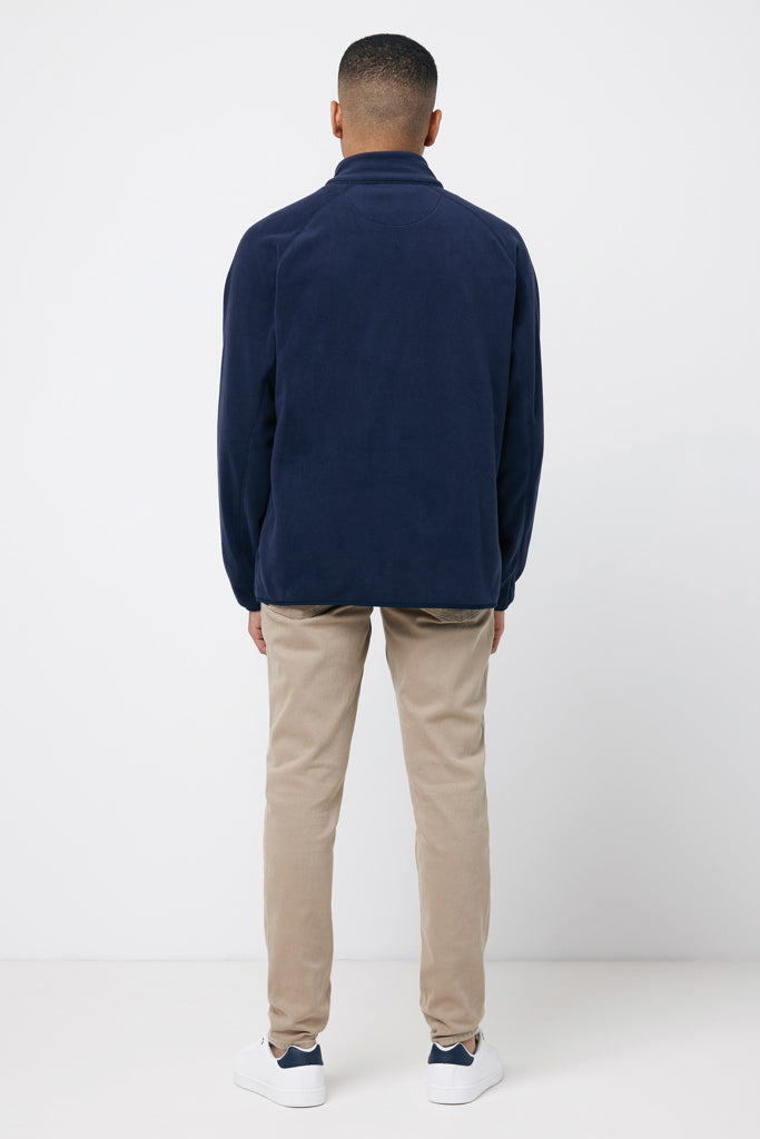 Load image into Gallery viewer, Talun recycled polyester microfleece zip through - Custom Wood Designs
