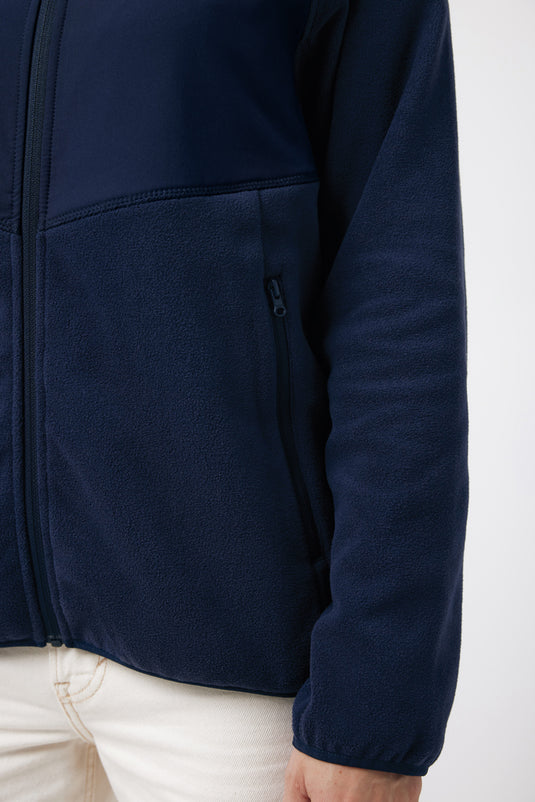 Talun recycled polyester microfleece zip through - Custom Wood Designs