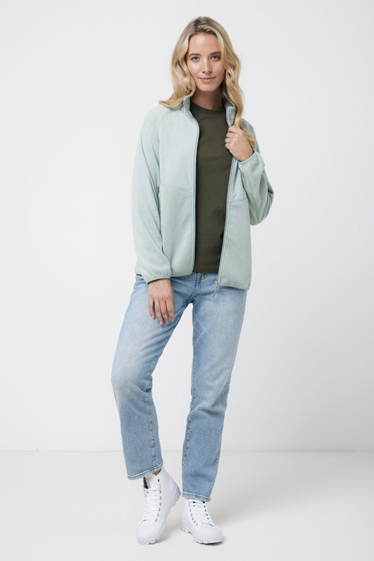Talun recycled polyester microfleece zip through - Custom Wood Designs
