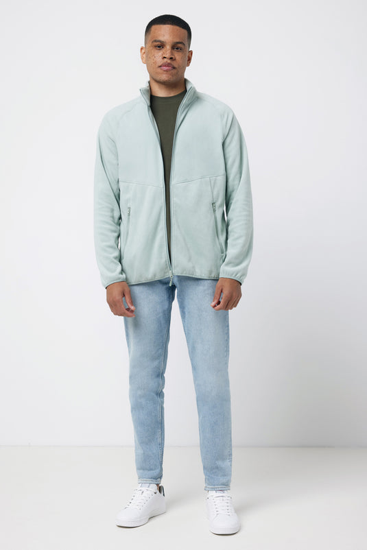 Talun recycled polyester microfleece zip through - Custom Wood Designs