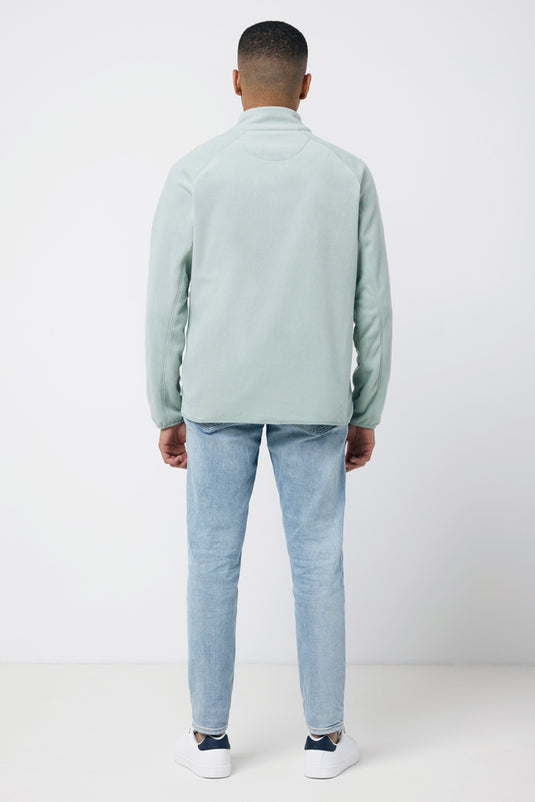 Talun recycled polyester microfleece zip through - Custom Wood Designs