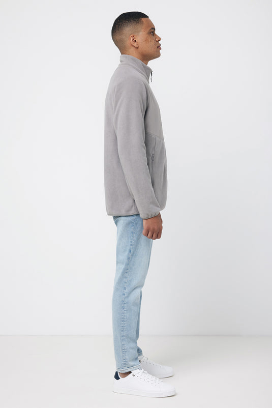 Talun recycled polyester microfleece zip through - Custom Wood Designs