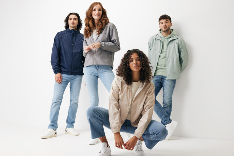 Load image into Gallery viewer, Loga recycled polyester lightweight jacket - Custom Wood Designs
